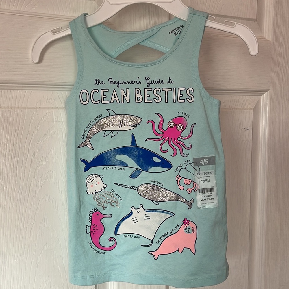 Carter’s tank top cute T-shirt
